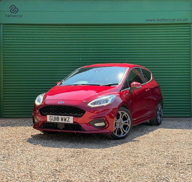 Ford Fiesta Ecoboost St-line Hatchback Red