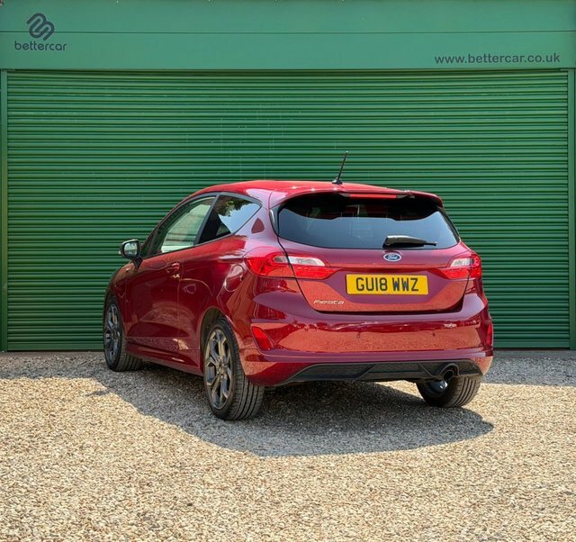 Ford Fiesta Ecoboost St-line Hatchback Red #6