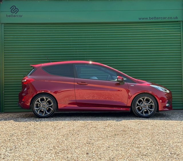 Ford Fiesta Ecoboost St-line Hatchback Red #4