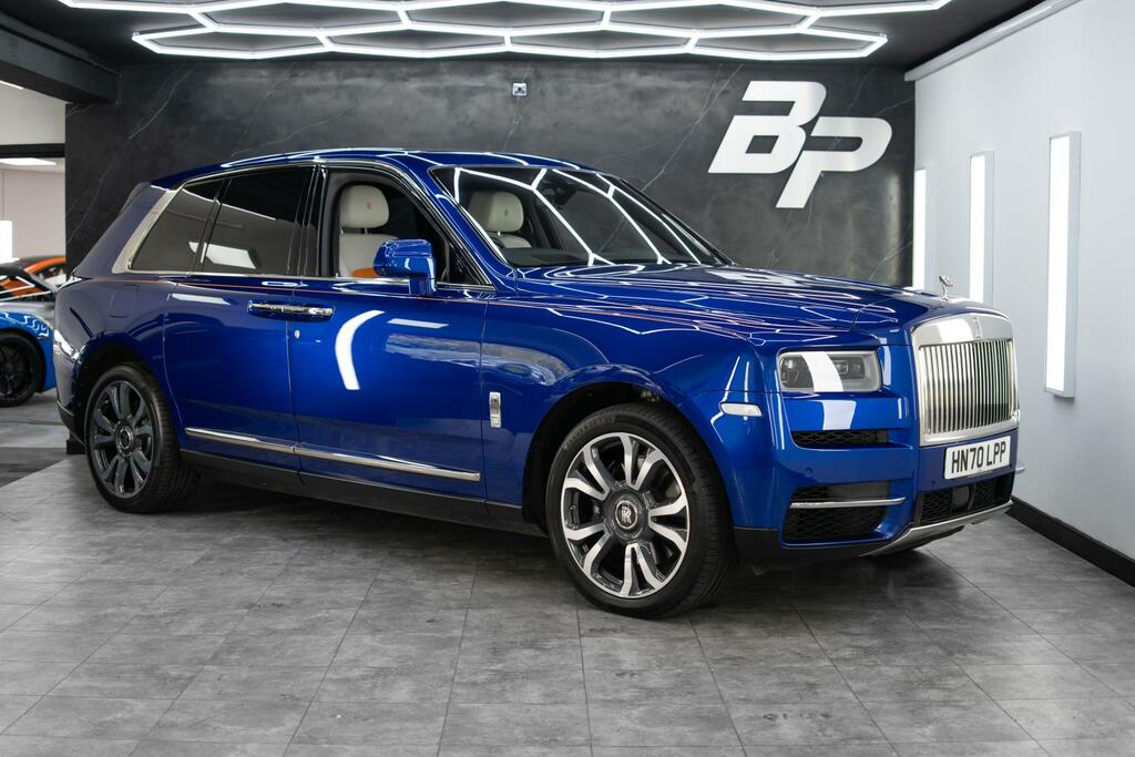 Rolls-Royce Cullinan 6.75 V12 Suv 4Wd Euro 6 563 Bhp HN70LPP Blue