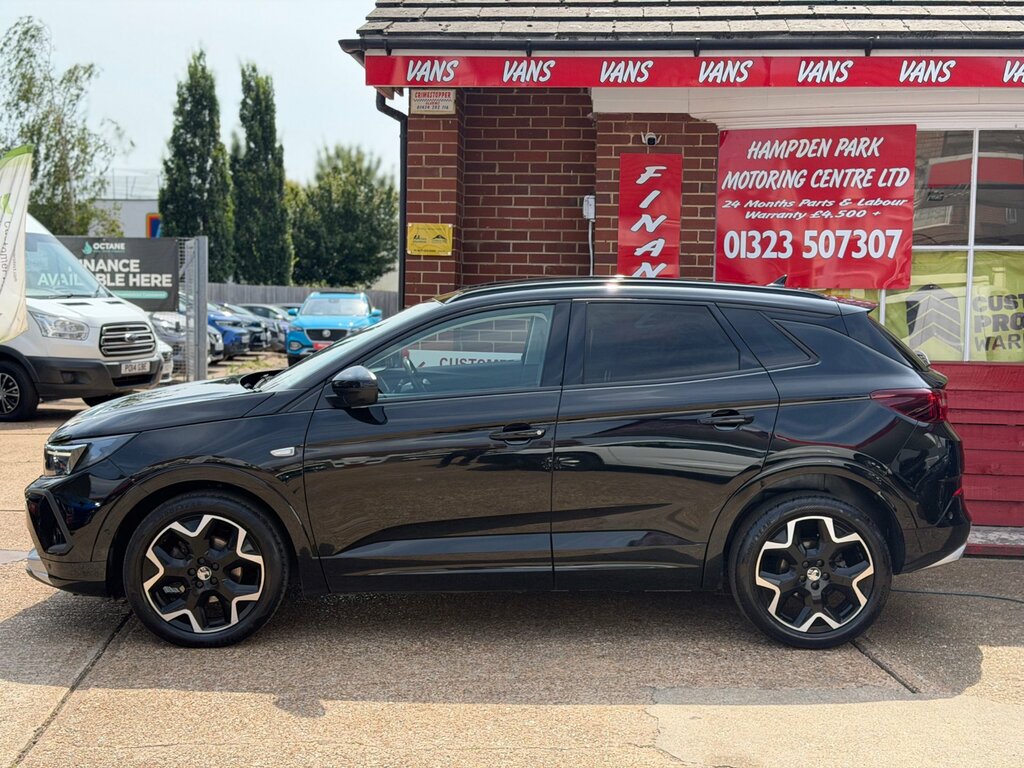 Vauxhall Grandland 1.2 Turbo Ultimate Suv Euro 6 S GL72RVF Black #5