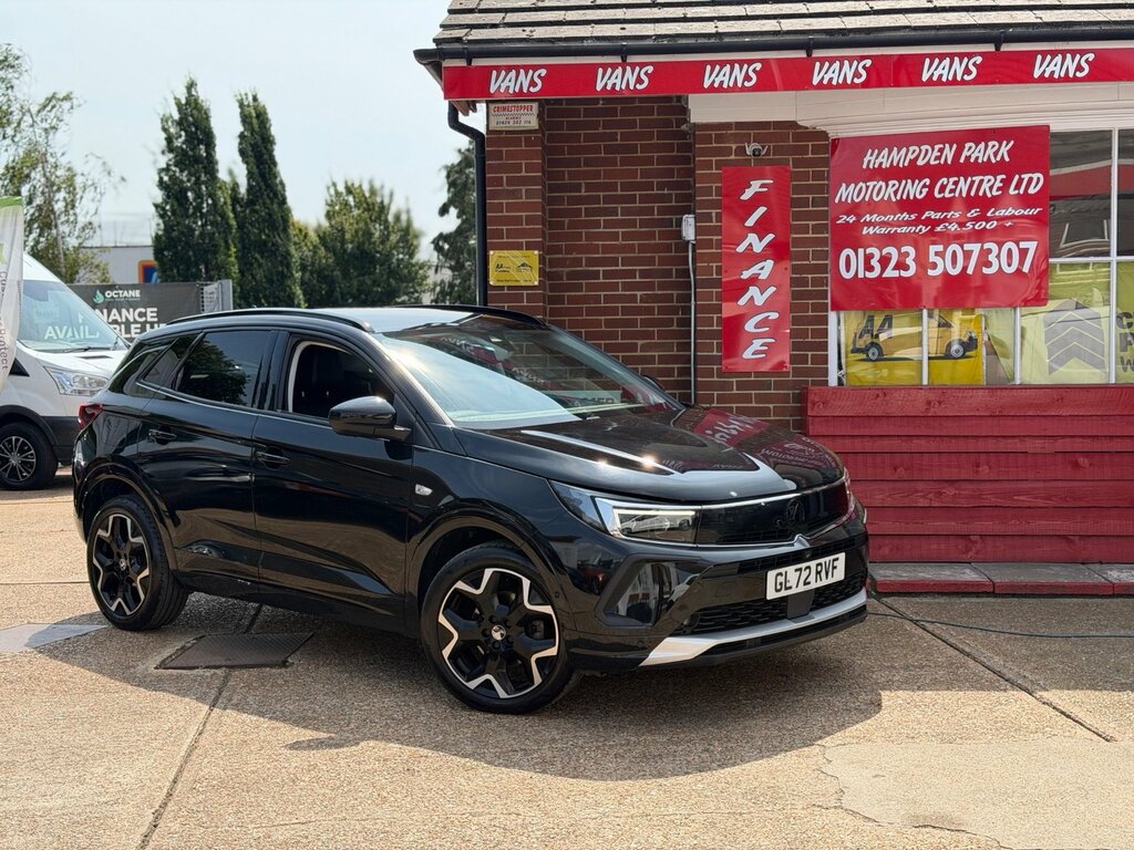 Vauxhall Grandland 1.2 Turbo Ultimate Suv Euro 6 S Black