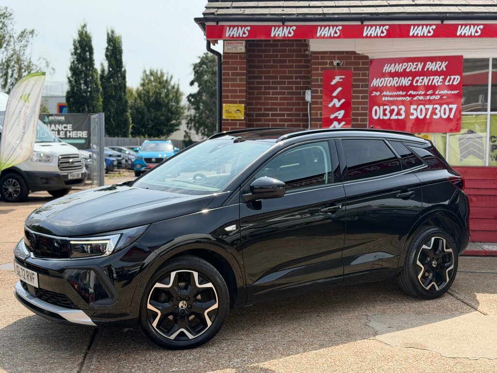 Vauxhall Grandland 1.2 Turbo Ultimate Suv Euro 6 S GL72RVF Black #6