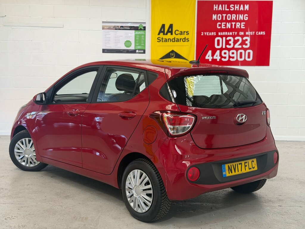 Hyundai I10 1.2 Se Hatchback Euro 6 87 Ps Red #4