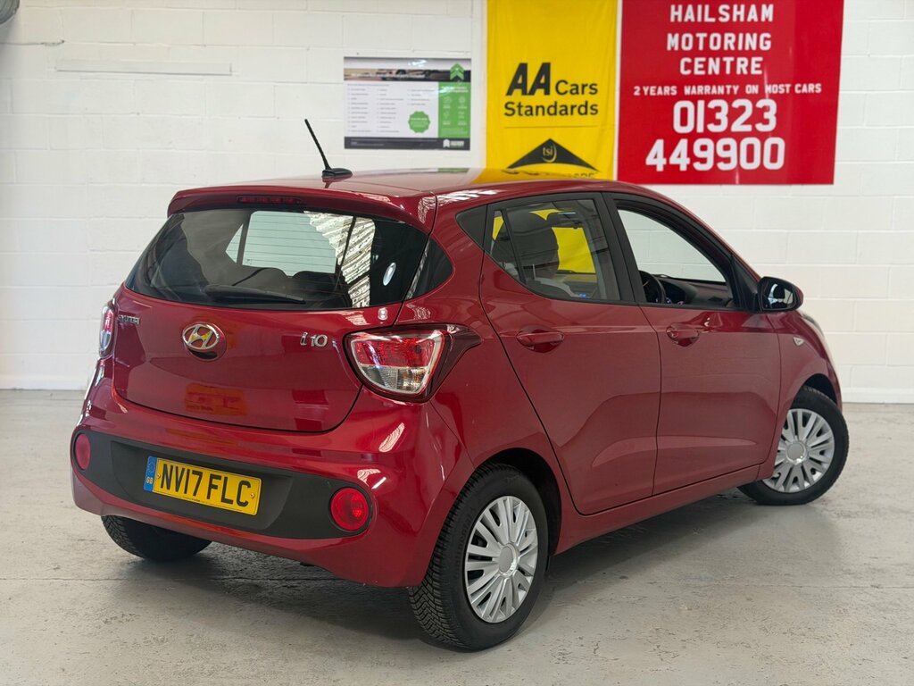 Hyundai I10 1.2 Se Hatchback Euro 6 87 Ps Red #5