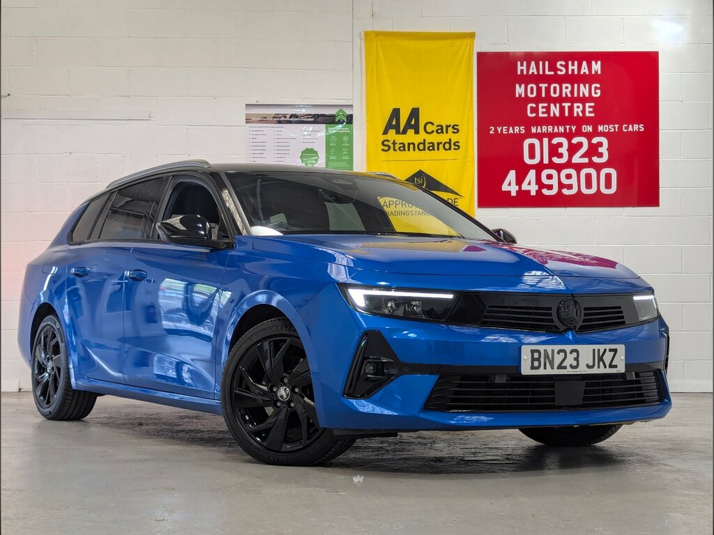 Vauxhall Astra 1.2 Turbo Gs Sports Tourer Euro Blue