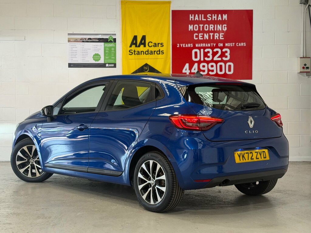 Renault Clio 1.0 Tce Evolution Hatchback Euro YK72ZYD Blue #4