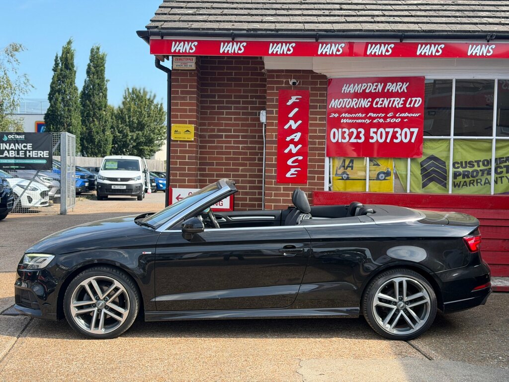 Audi A3 Cabriolet 1.4 Tfsi Cod S Line Convertible Black #6