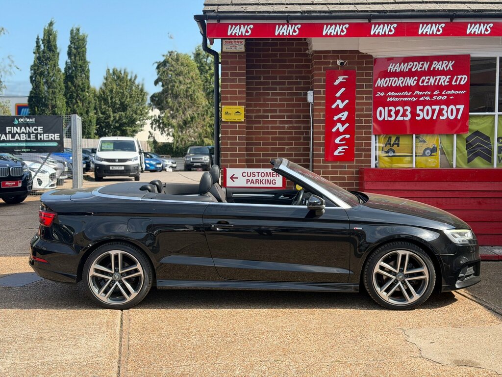 Audi A3 Cabriolet 1.4 Tfsi Cod S Line Convertible Black #2