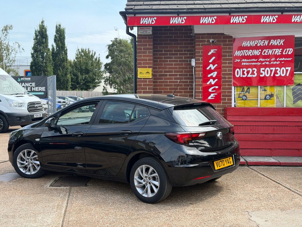 Vauxhall Astra 1.2 Turbo Business Edition Nav Hatchback Petro VU70YAG Black #5
