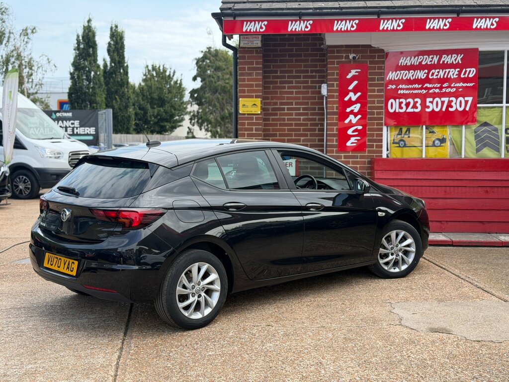 Vauxhall Astra 1.2 Turbo Business Edition Nav Hatchback Petro VU70YAG Black #3