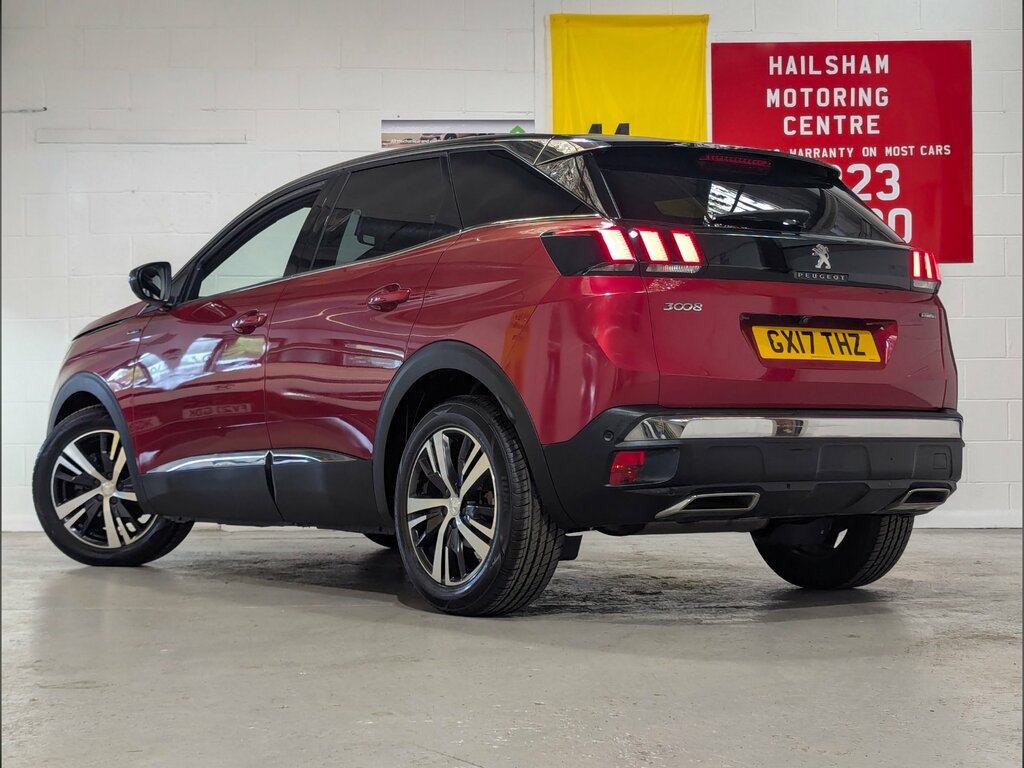 Peugeot 3008 1.2 Puretech Gt Line Suv Euro 6 Red #4