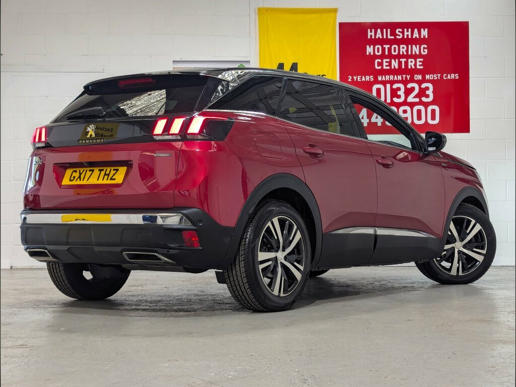 Peugeot 3008 1.2 Puretech Gt Line Suv Euro 6 Red #5