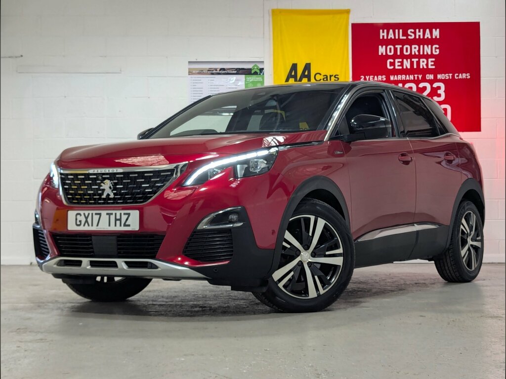 Peugeot 3008 1.2 Puretech Gt Line Suv Euro 6 Red #2