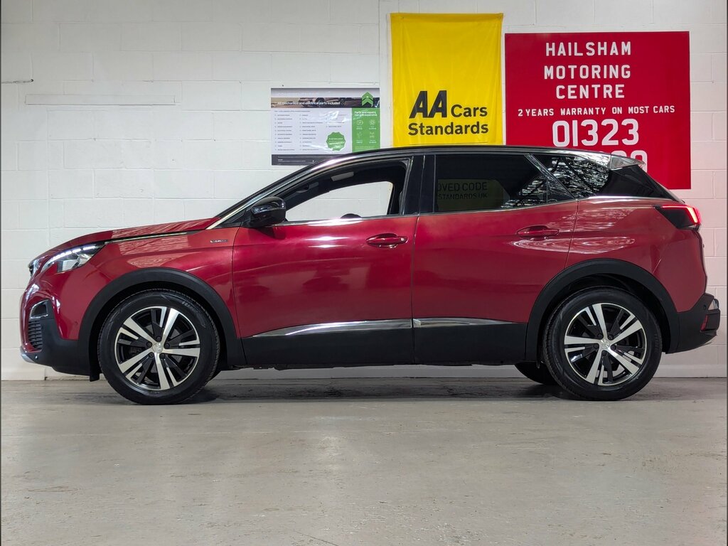 Peugeot 3008 1.2 Puretech Gt Line Suv Euro 6 Red #3