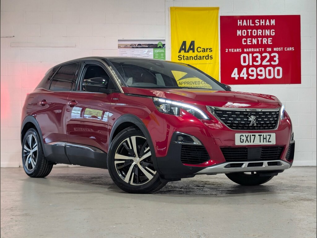 Peugeot 3008 1.2 Puretech Gt Line Suv Euro 6 Red