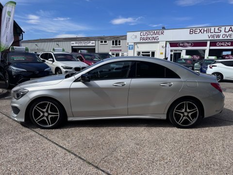 Mercedes-Benz CLA Class Cla180 Amg Sport Silver #5
