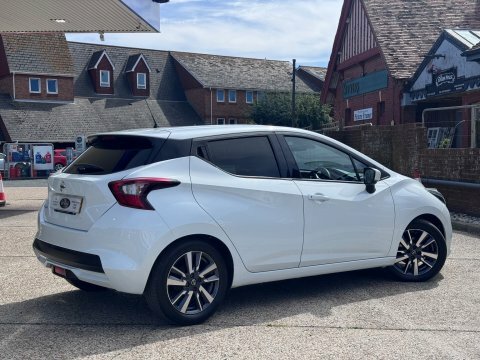 Nissan Micra Dci N-connecta White #2
