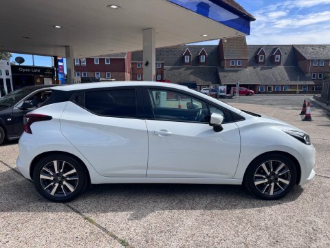 Nissan Micra Dci N-connecta White #4