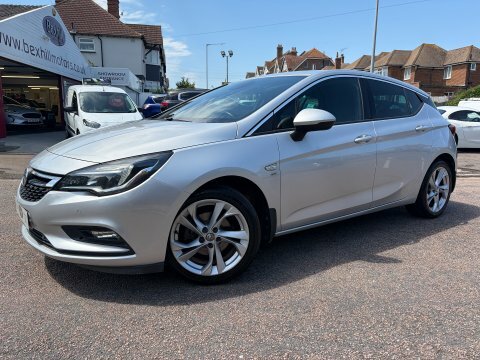 Vauxhall Astra 1.4T Sri Nav Silver