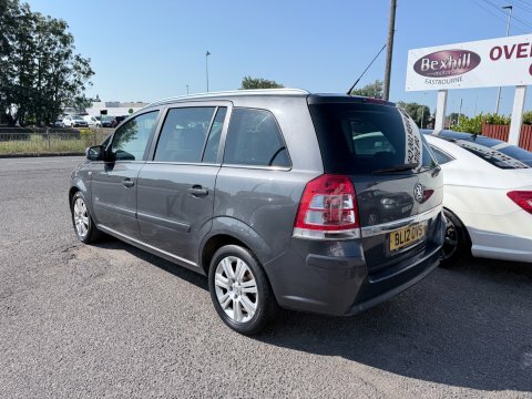 Vauxhall Zafira Mpv 1.6 16V Exclusiv Euro 5 201262 Red #7