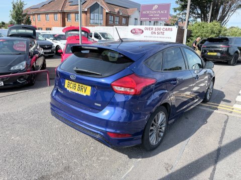 Ford Focus 1.0 St-line Navigation BC18BRV Blue #2
