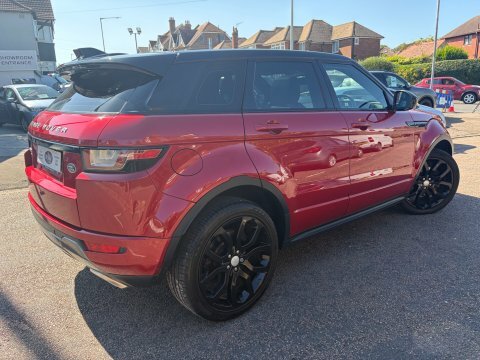Land Rover Range Rover Evoque 2.0 Td4 Hse Red #2