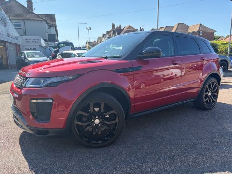 Land Rover Range Rover Evoque 2.0 Td4 Hse Red
