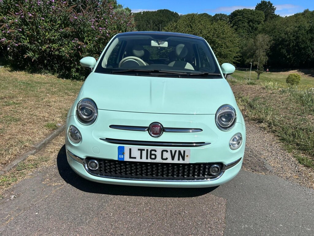 Fiat 500 1.2 Lounge Euro 6 Ss Green #2