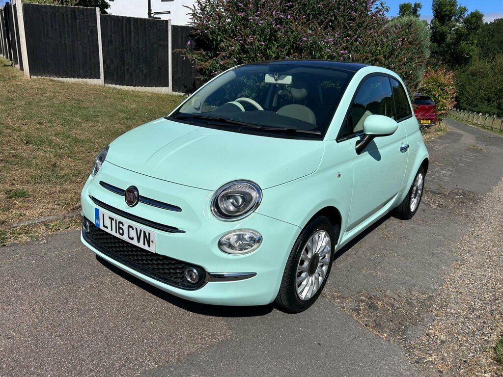 Fiat 500 1.2 Lounge Euro 6 Ss Green #3
