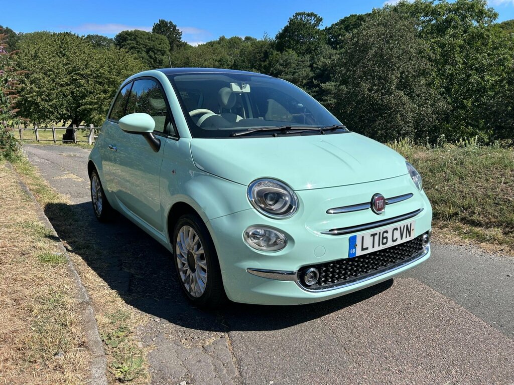 Fiat 500 1.2 Lounge Euro 6 Ss Green