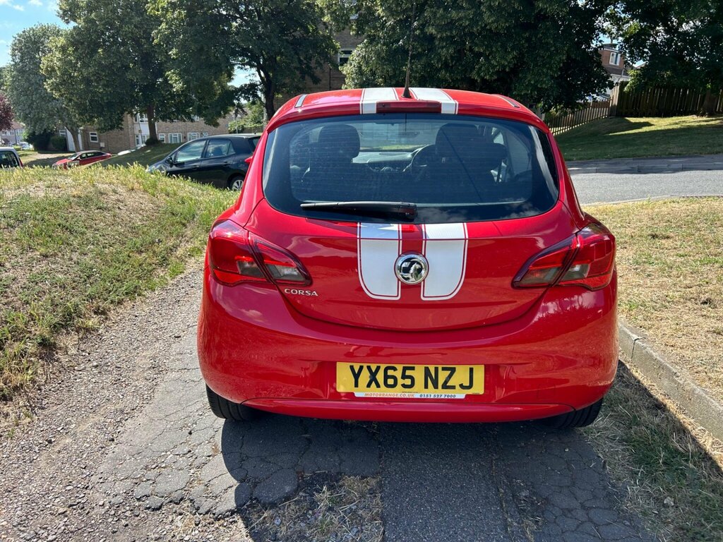 Vauxhall Corsa 1.2I Sting Euro 6 YX65NZJ Red #6