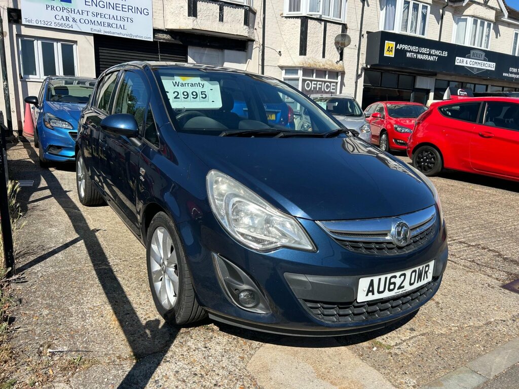 Vauxhall Corsa Hatchback Se Mot February 2025 Finnace Availab Blue #1