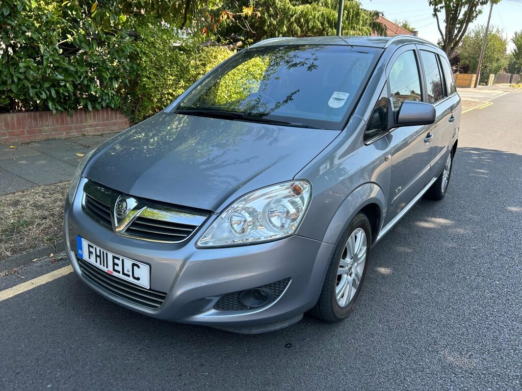 Vauxhall Zafira 1.8 16V Elite Euro 5 Silver #2