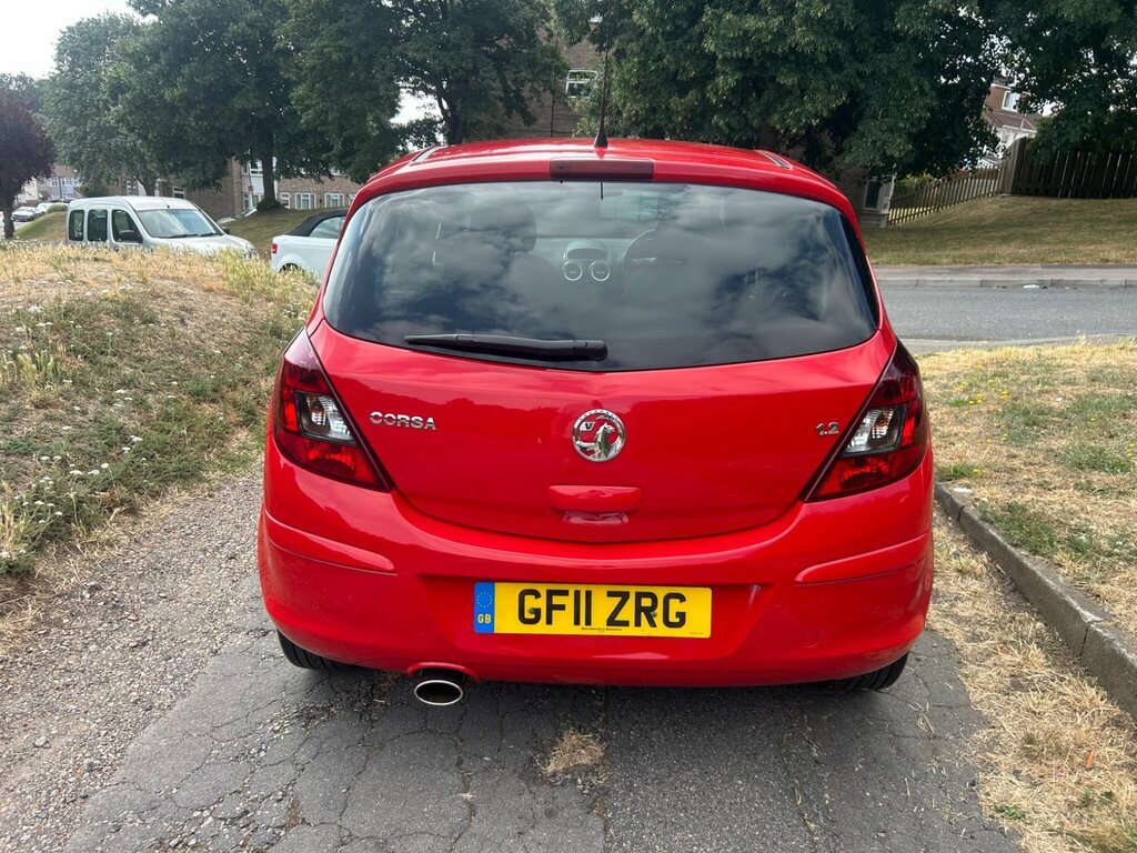 Vauxhall Corsa 1.2 16V Sxi Euro 5 Ac Red #4