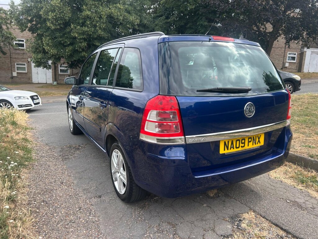 Vauxhall Zafira 1.6 Exclusiv Euro 4 Blue #5