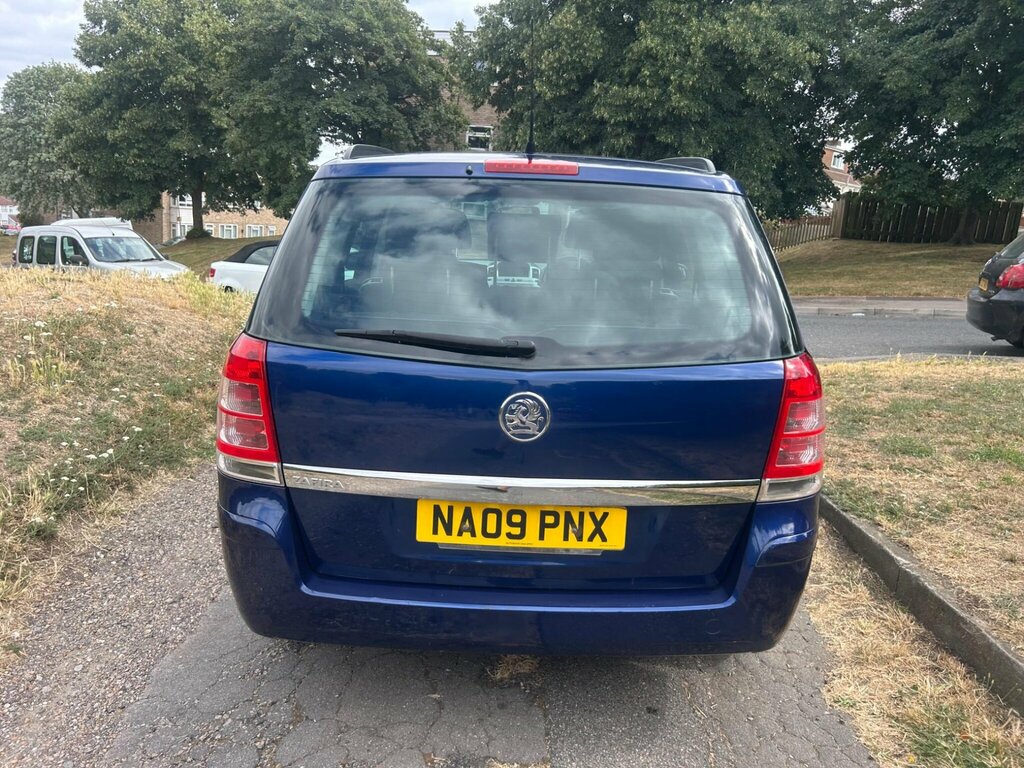 Vauxhall Zafira 1.6 Exclusiv Euro 4 Blue #4