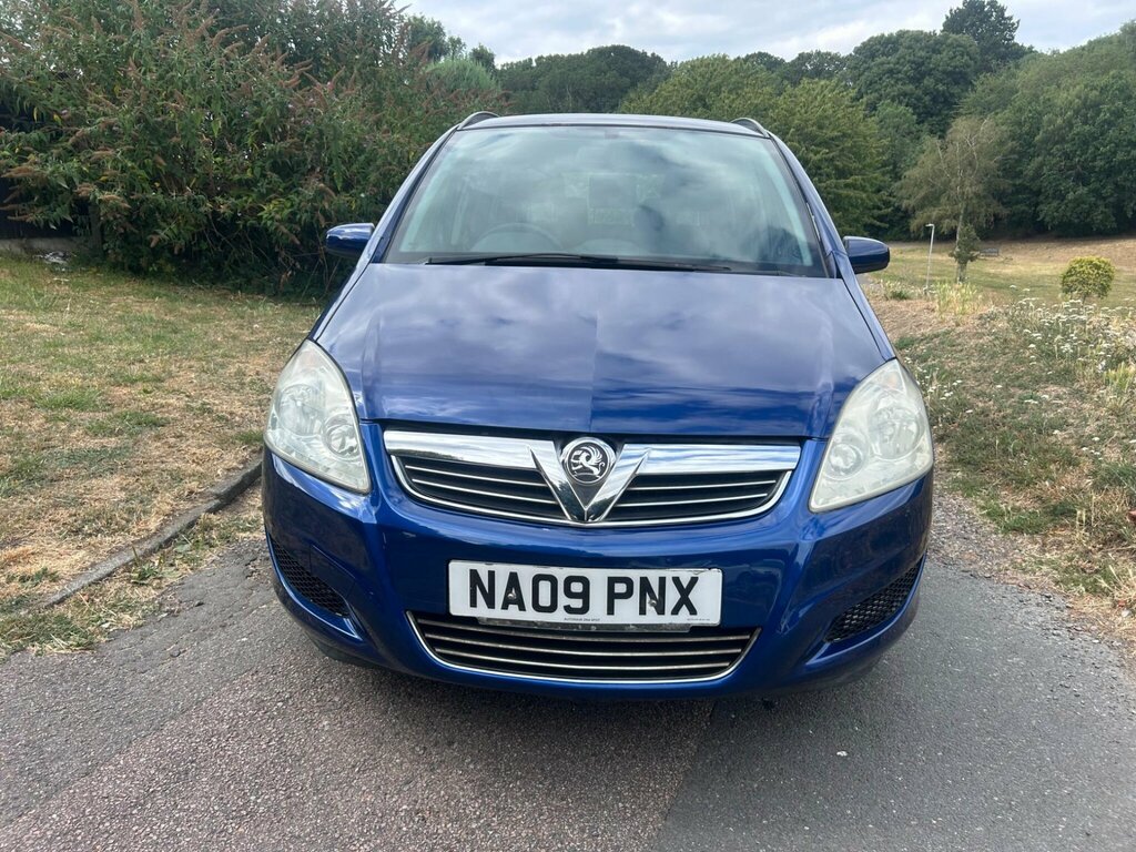 Vauxhall Zafira 1.6 Exclusiv Euro 4 Blue #3