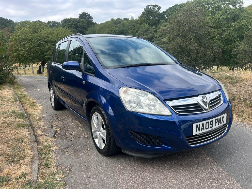 Vauxhall Zafira 1.6 Exclusiv Euro 4 Blue