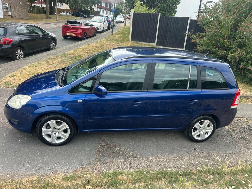 Vauxhall Zafira 1.6 Exclusiv Euro 4 Blue #6
