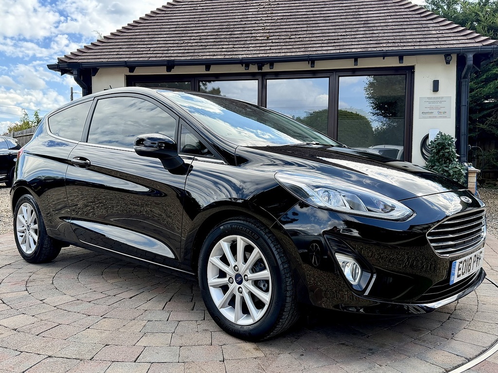 Ford Fiesta T Ecoboost Titanium Ulez Black