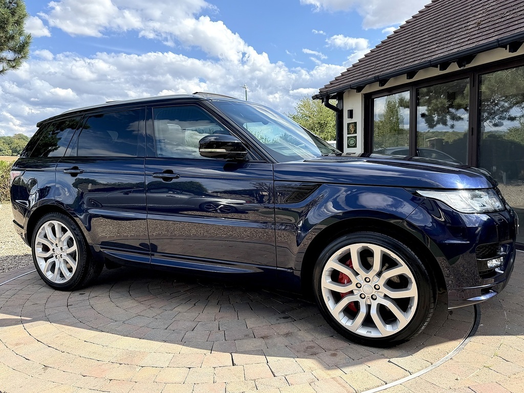 Land Rover Range Rover Sport Sd V6 Dynamic Blue #2