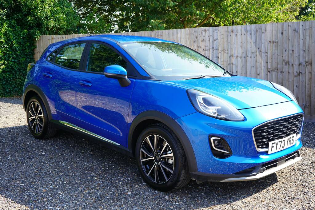 Ford Puma Titanium Mhev Blue