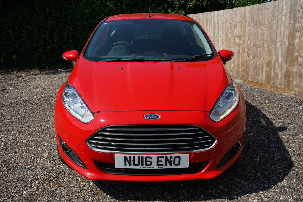 Ford Fiesta Zetec Red #3