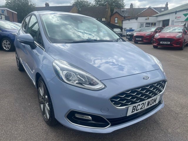 Ford Fiesta 2021 1.0T Ecoboost Mhev Vignale Edition Hatchback Blue