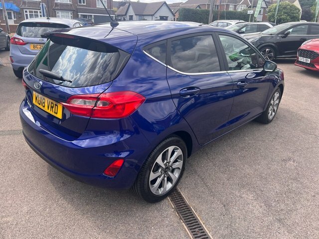 Ford Fiesta 2018 1.0T Ecoboost Zetec Hatchback Manu KU18VRD Blue #6