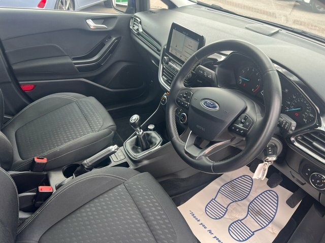Ford Fiesta 2018 1.0T Ecoboost Zetec Hatchback Manu KU18VRD Blue #2