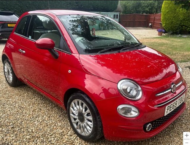 Fiat 500 2019 1.2 Lounge Hatchback Euro 6 Red