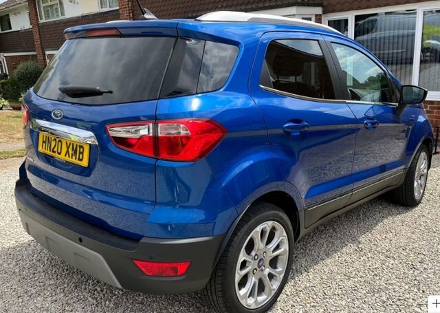 Ford Ecosport 2020 1.0T Ecoboost Gpf Titanium Suv Man Blue #5