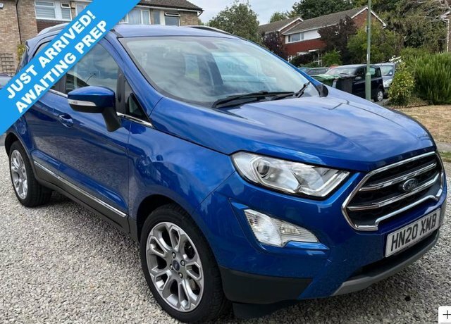 Ford Ecosport 2020 1.0T Ecoboost Gpf Titanium Suv Man Blue